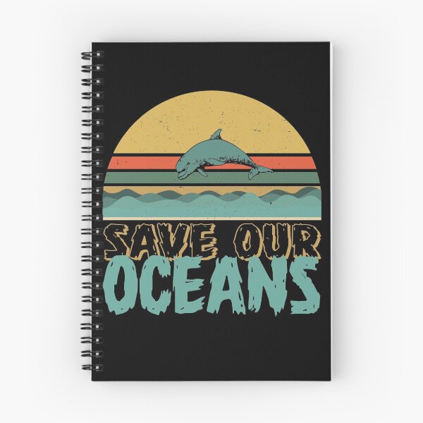 Item preview, Save Our Oceans Jumping Dolphin Climate Change Awareness  designed and sold by simplytldr.