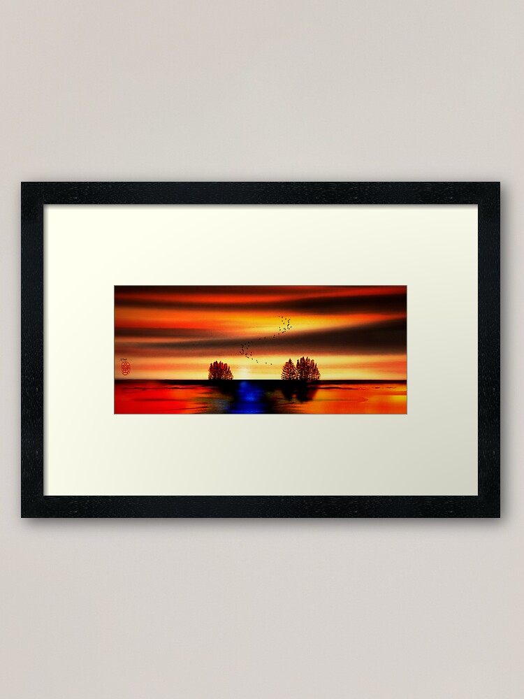 Alternate view of The Way Framed Art Print