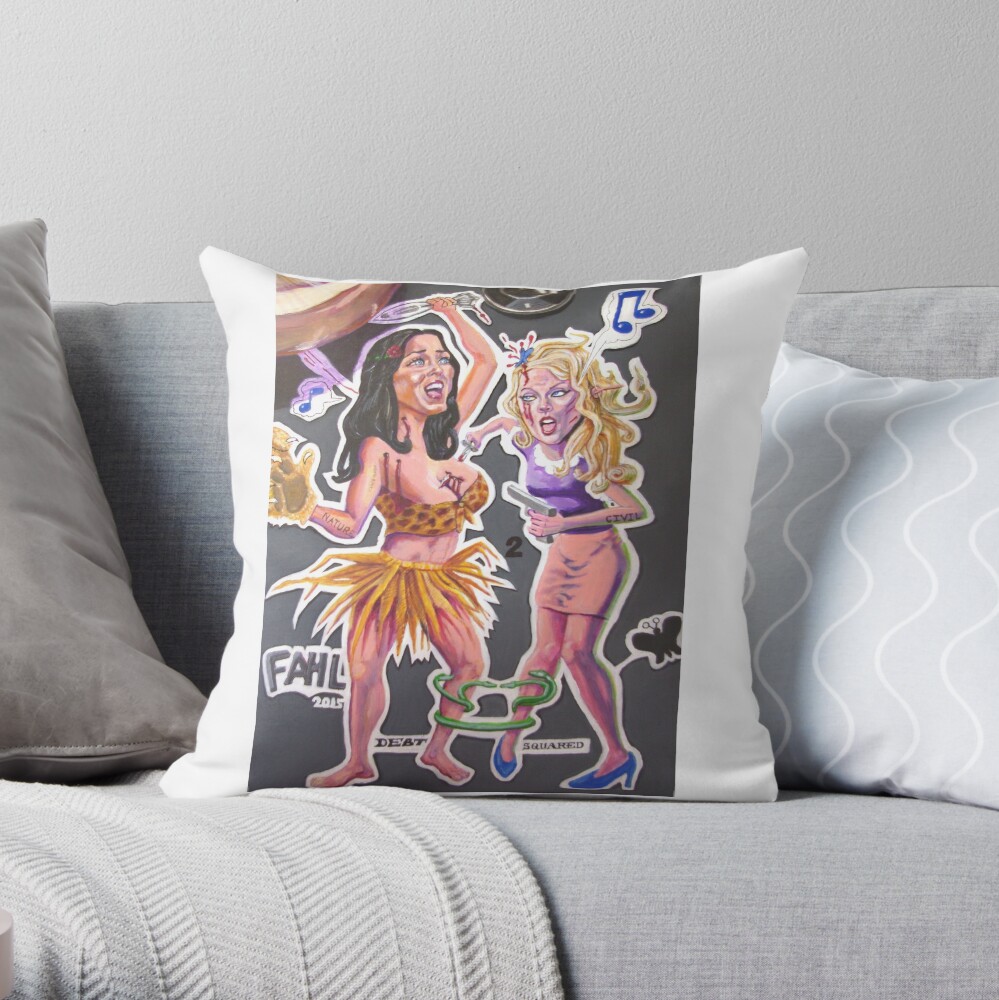 Item preview, Throw Pillow designed and sold by RetinalKandy.