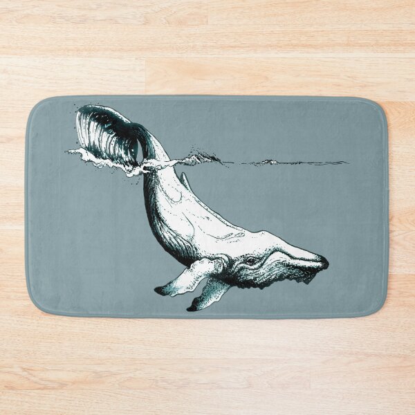 Item preview, The Majestic Minimal - Right Whale Art designed and sold by jawzoi.