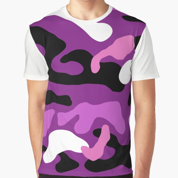 pink and purple camo shirt