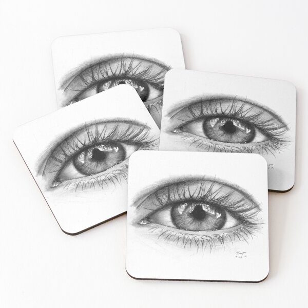 Item preview, Eye graphite drawing designed and sold by artsybryce.