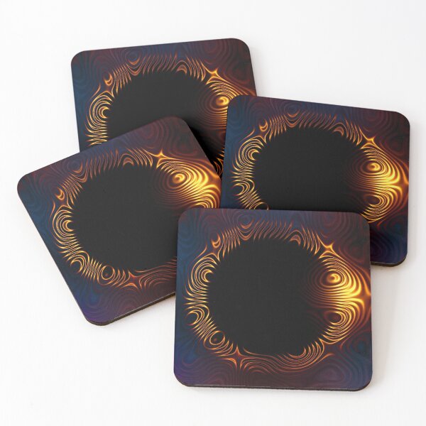 Item preview, Black Hole Eclipse | Abstract Liquism Art designed and sold by Dator-Abstracts.