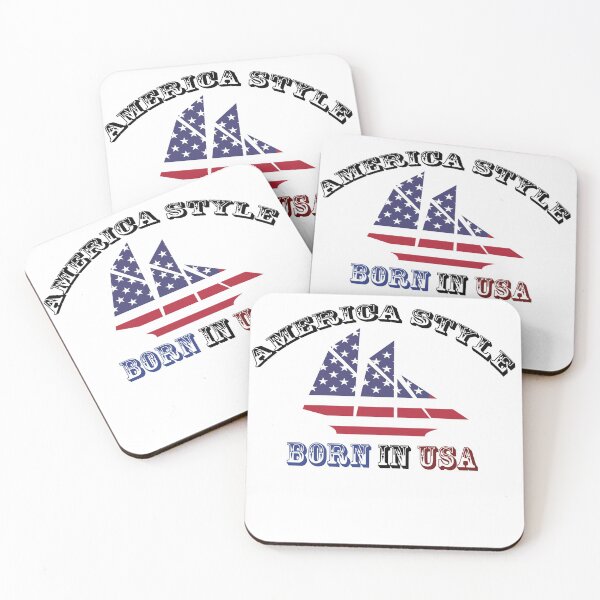 Item preview, America style born in usa classic t-shirt designed and sold by yani69.