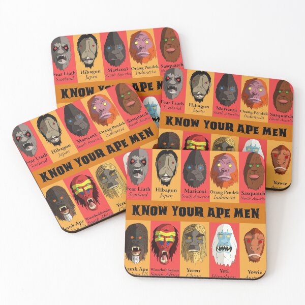 Item preview, Know Your Ape Men designed and sold by Mattfields.