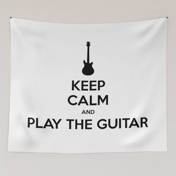Item preview, Keep Calm and Play The Guitar designed and sold by OnlyCoolVibes.