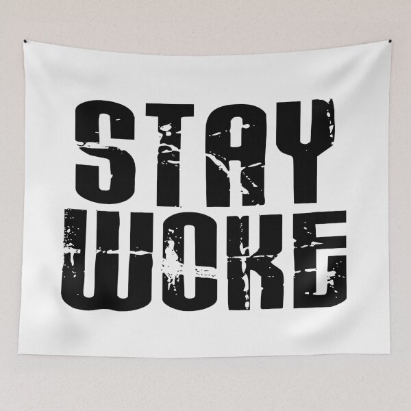 Item preview, Stay Woke designed and sold by Skippingbird.