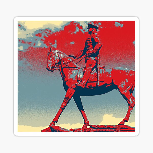 RED ARMY COMMANDER Sticker