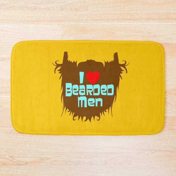 Item preview, I LOVE BEARDED MEN designed and sold by GorillaFarm.