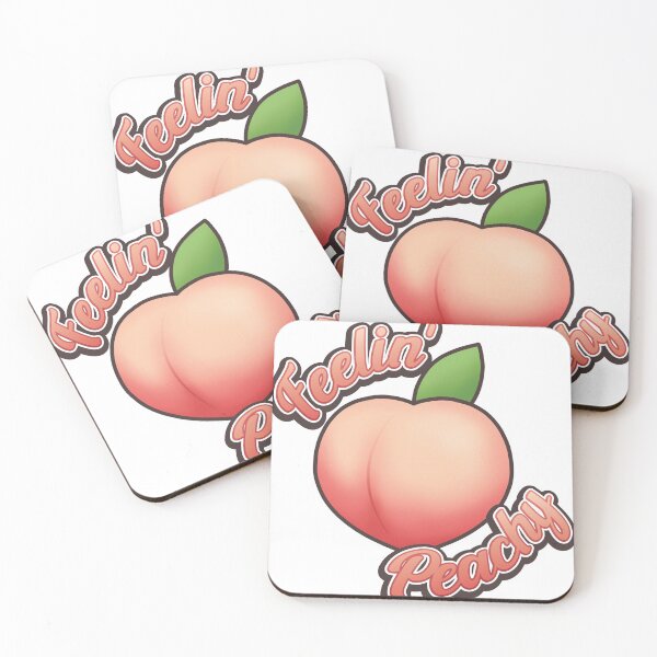 Item preview, Feeling Peachy (Transparent) designed and sold by AoifeJynx.