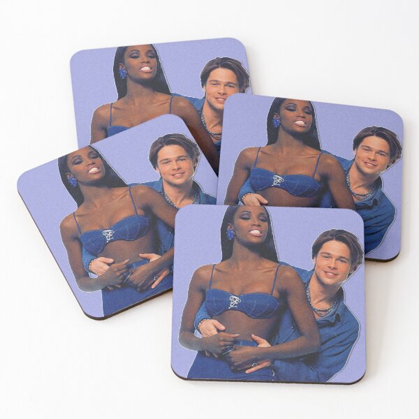 Item preview, Naomi Campbell & Brad Pitt 90s designed and sold by cupidchu.