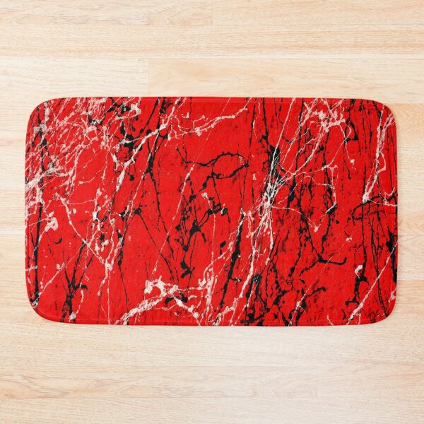 Item preview, Red and Black Marble Original Abstract Art designed and sold by BCSLight.