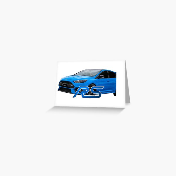 Ford Focus Rs Greeting Cards for Sale