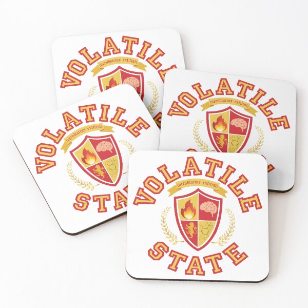 Item preview, Volatile State University Spoof Logo designed and sold by travelwitheric.