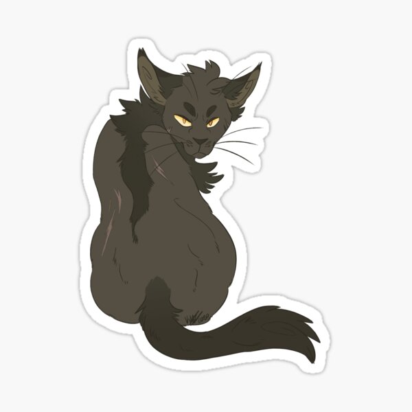 Bluestar - A Noble Leader Sticker for Sale by sodapoptops