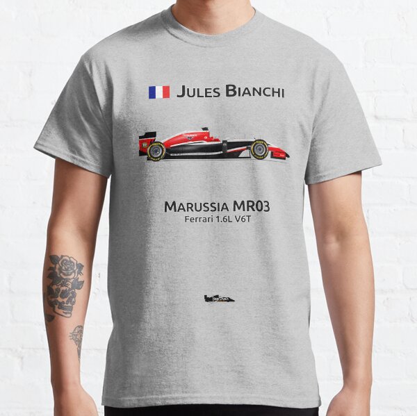 Jules Bianchi T Shirts for Sale Redbubble