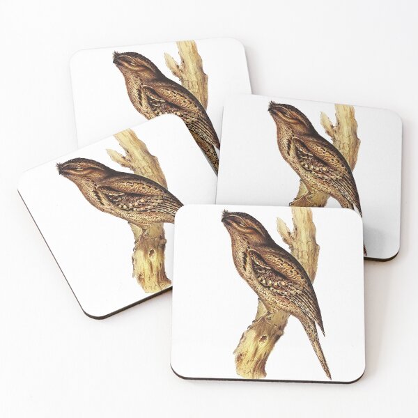 Item preview, Australian Tawny Frogmouth Bird Illustration designed and sold by karwilberevivalcollection.