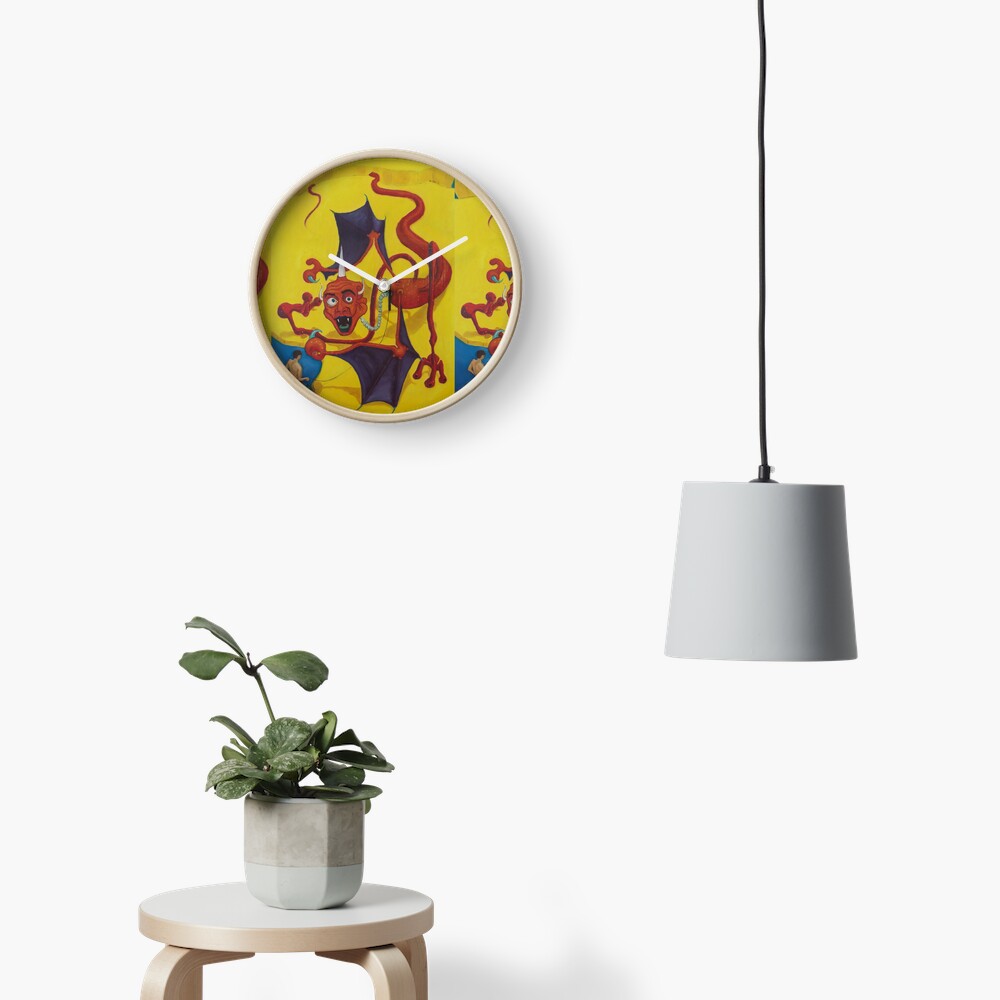 Item preview, Clock designed and sold by RetinalKandy.