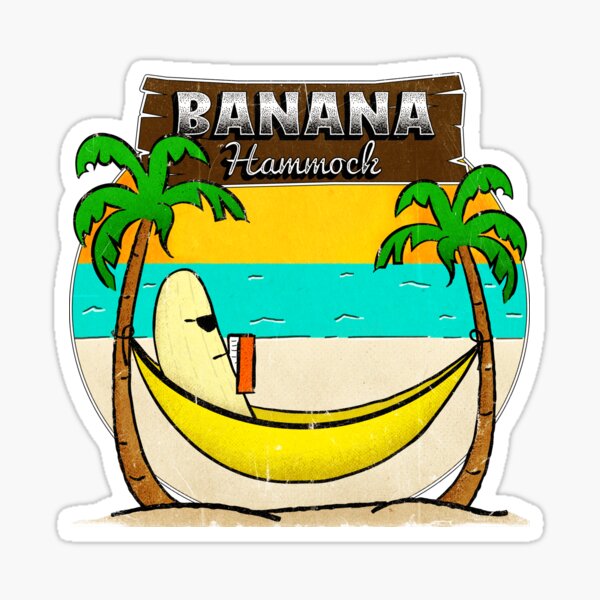 Banana Hammock Sticker
