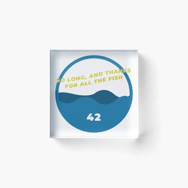 Item preview, So Long and Thanks for All the Fish Poket designed and sold by lariihonorato.