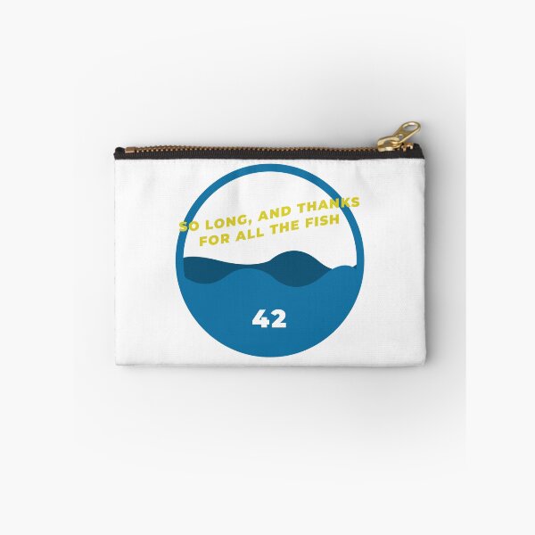 Item preview, So Long and Thanks for All the Fish Poket designed and sold by lariihonorato.
