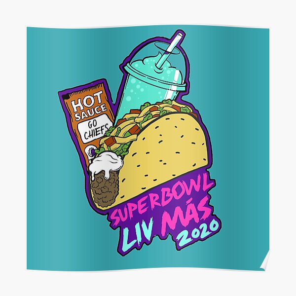 Super Bowl LIV (mas) Poster