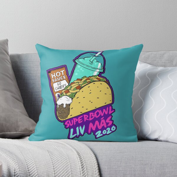Super Bowl LIV (mas) Throw Pillow