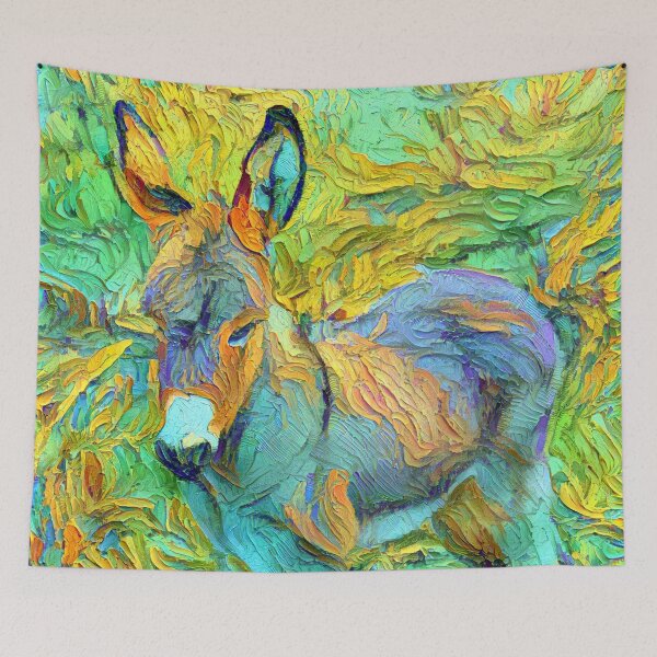 Item preview, Finger Painting Baby Donkey designed and sold by Vikingstaad.