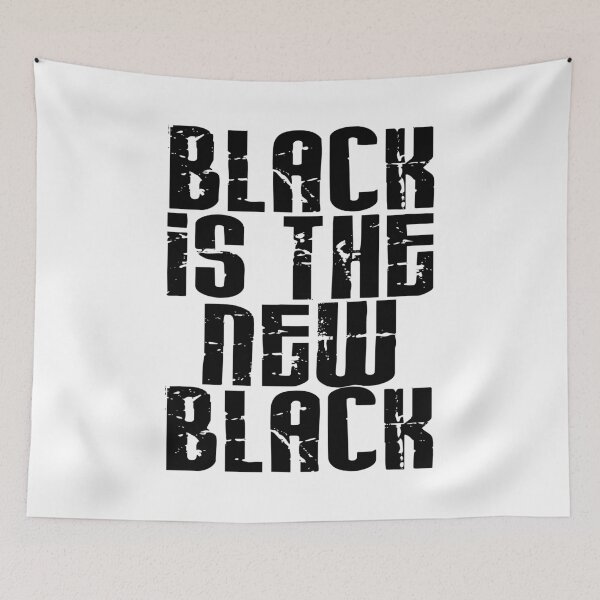 Item preview, Black is the new Black print designed and sold by Skippingbird.