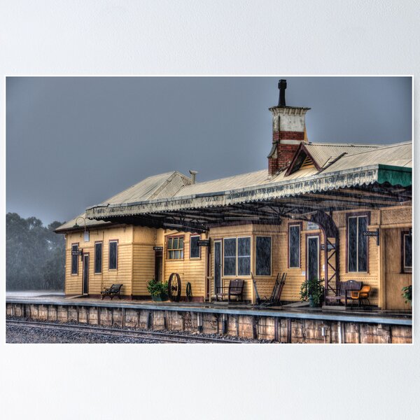 Item preview, Tocumwal Train Station designed and sold by Leigh Monk.