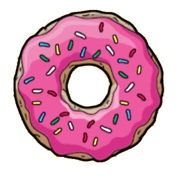 Artwork thumbnail, Pink Sprinkled Donut by paytonstach