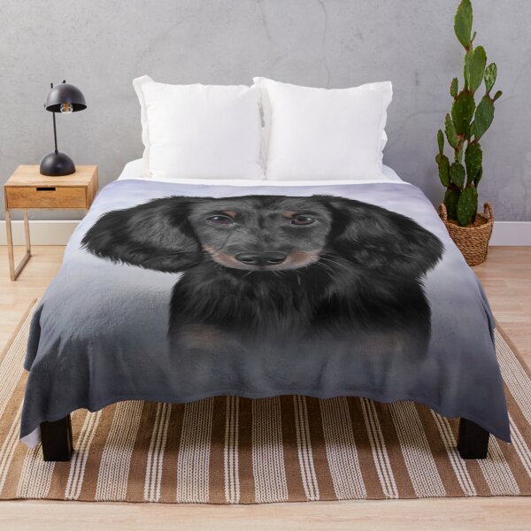Item preview, Drawing Dog breed long haired dachshund designed and sold by bonidog.