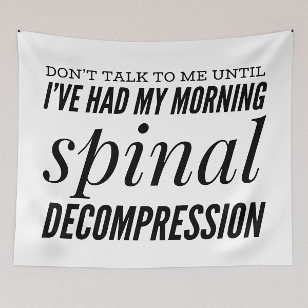 Item preview, Spinal Decompression - Funny Back Design designed and sold by HalpinDesign.