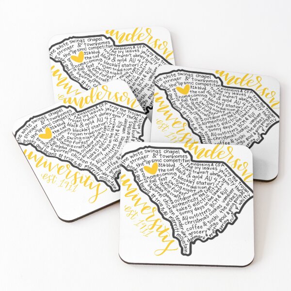 Item preview, Anderson University Word Collage (Print) designed and sold by breelynsbookshelf.