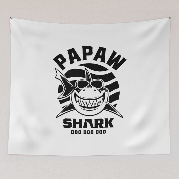 Item preview, Mens Papaw Shark Father Grandpa Gift designed and sold by cidolopez.