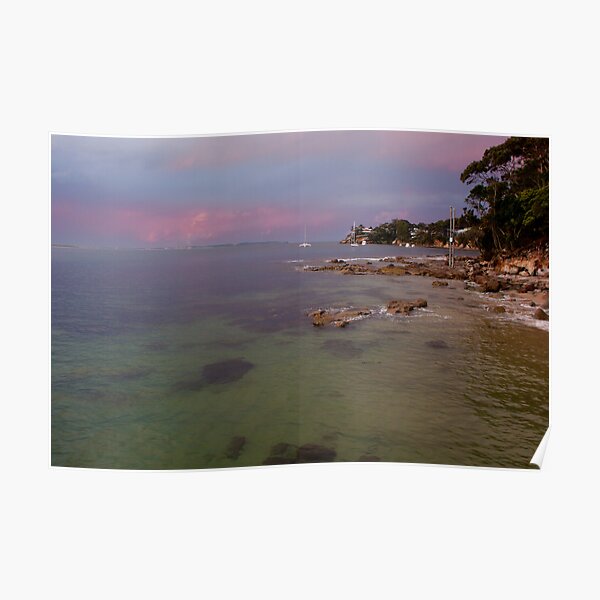 Sunset after the storm Poster