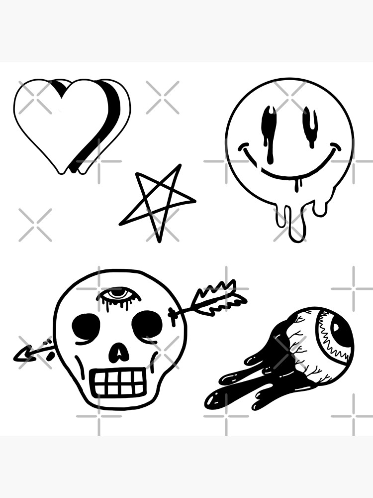 "black and white aesthetic" Poster for Sale by trajeado14 Redbubble