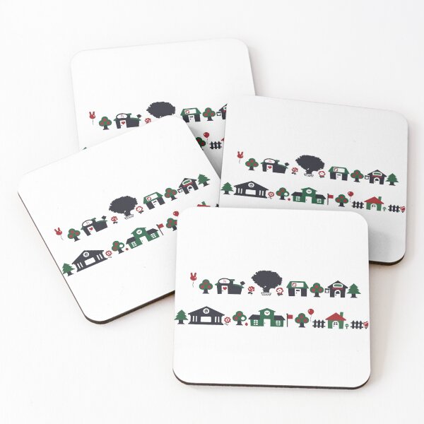 Item preview, Little Town designed and sold by peachycrossing.