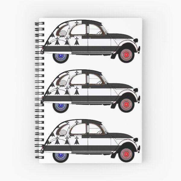 Item preview, 2CV with the Brittany Flag designed and sold by Buckwhite.