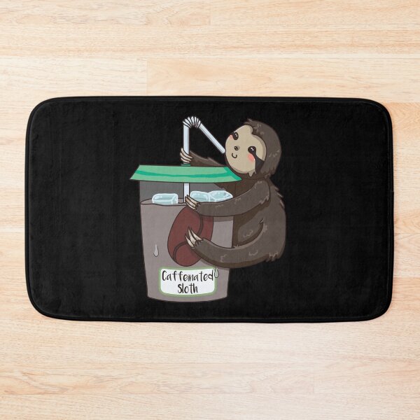 Item preview, Caffeinated Sloth I Love Coffee & Sloths designed and sold by fatamyfan1.