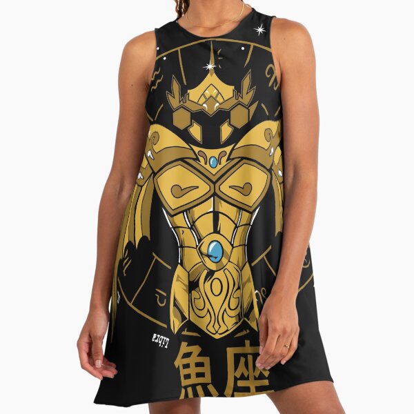 TAURUS CLOTH - ALDEBARAN GOLD CLOTH SAINT SEIYA" A-Line Dress for Sale by Frikiflix | Redbubble TAURUS CLOTH - ALDEBARAN GOLD CLOTH SAINT SEIYA" A-Line Dress for Sale by Frikiflix | Redbubble