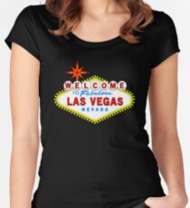 Welcome to Fabulous Las Vegas Women's Fitted Scoop T-Shirt