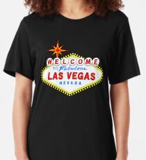 Welcome to Fabulous Las Vegas Slim Fit T-Shirt