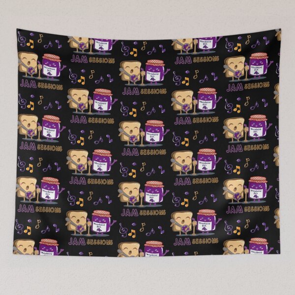 Item preview, Jam Sessions Peanut Butter & Jelly Music Pun designed and sold by fatamyfan1.