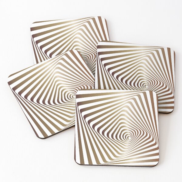 Item preview, El efecto op-art dorado designed and sold by Nobiya.