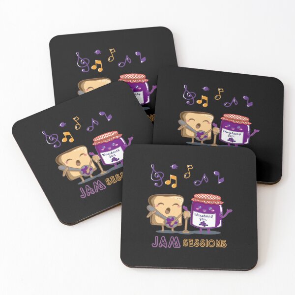 Item preview, Jam Sessions Peanut Butter & Jelly Music Pun designed and sold by fatamyfan1.