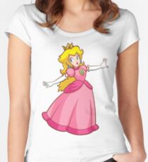 Princess Peach! Women's Fitted Scoop T-Shirt