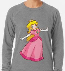 Prinzessin Peach! Leichtes Sweatshirt