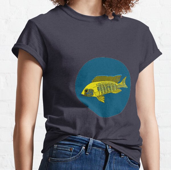 New Yellow Regal Cichlid Classic T-Shirt