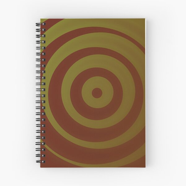 Item preview, Crimson and gold abstract circles designed and sold by VWDigitalPaint.